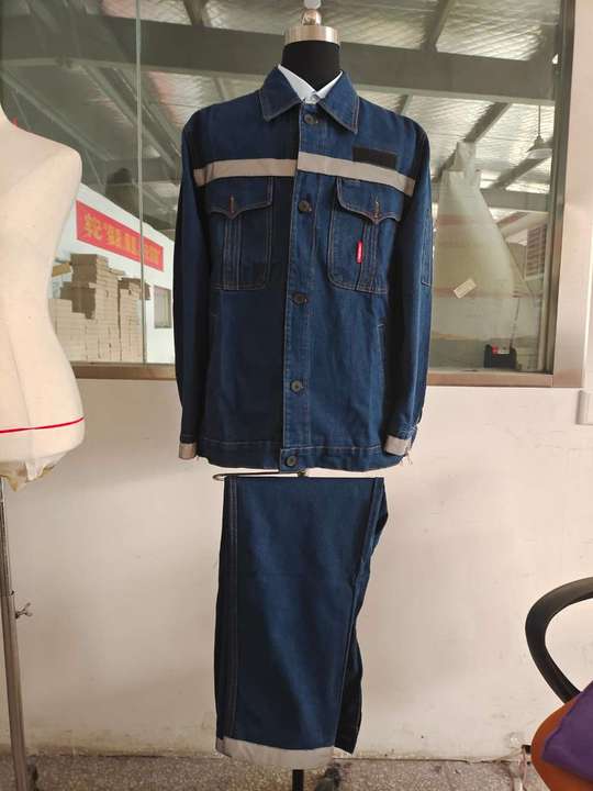 電力建設(shè)電工牛仔服